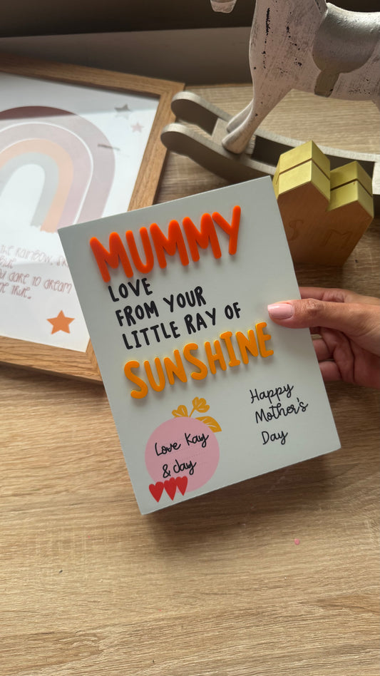 Mom, My Sunshine Frame