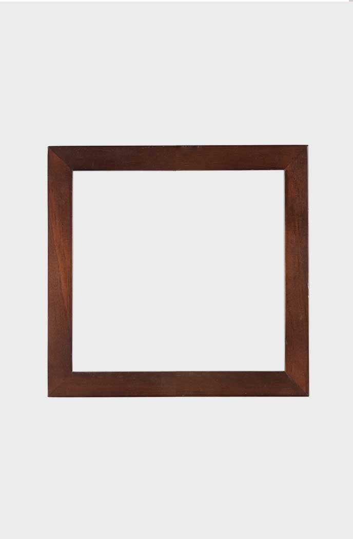 Deep Empty Brown Frame