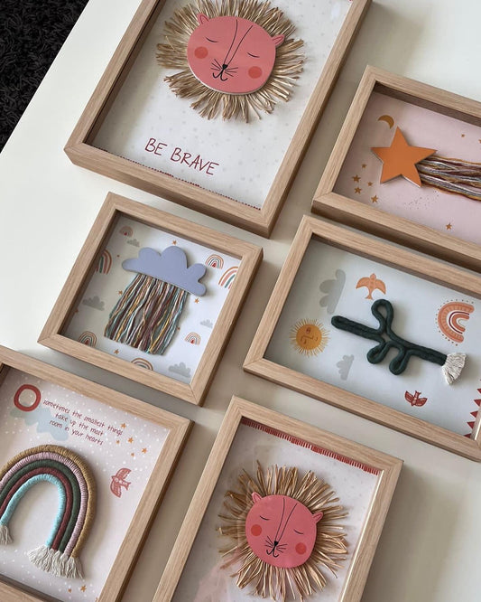 Macrame frames