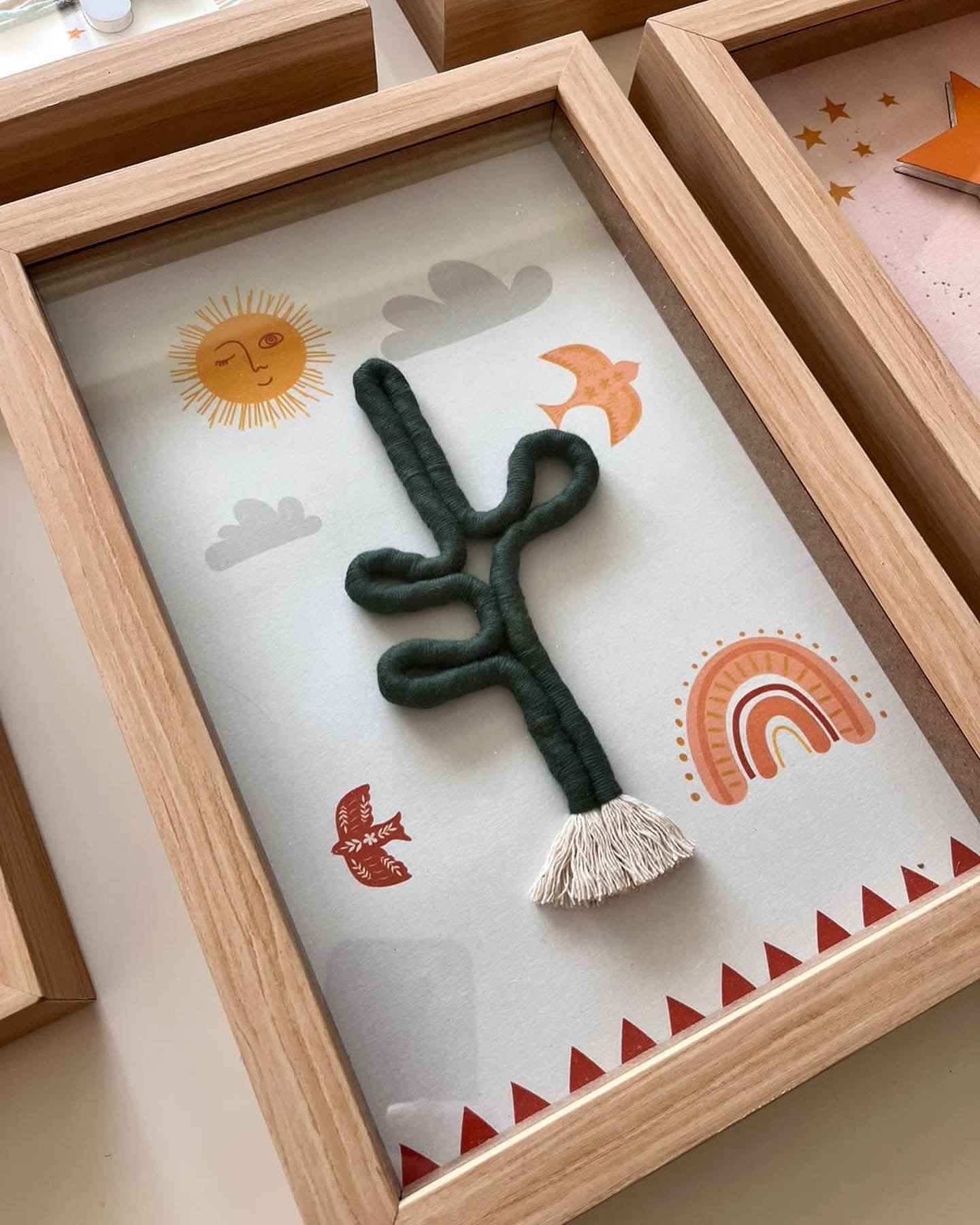 Macrame frames