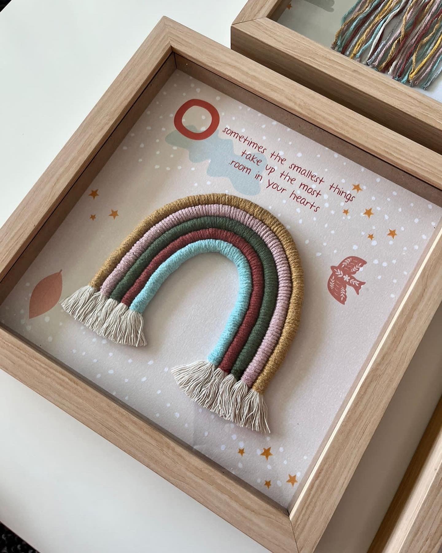 Macrame frames