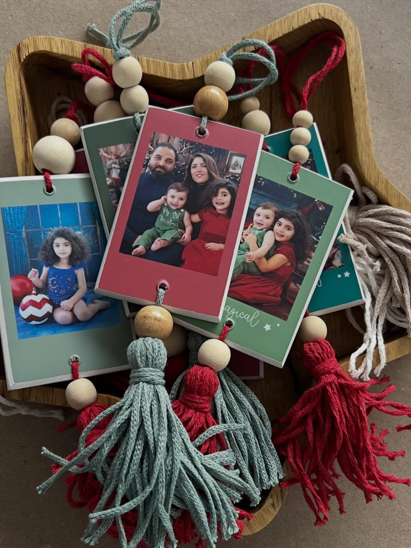 Polaroid Ornaments