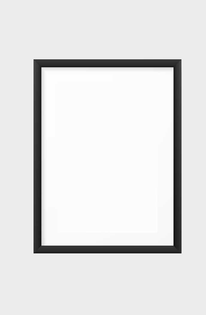 Basic Empty Black Frame
