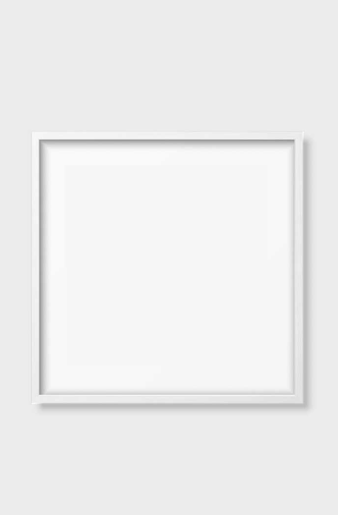 Basic Empty White Frame