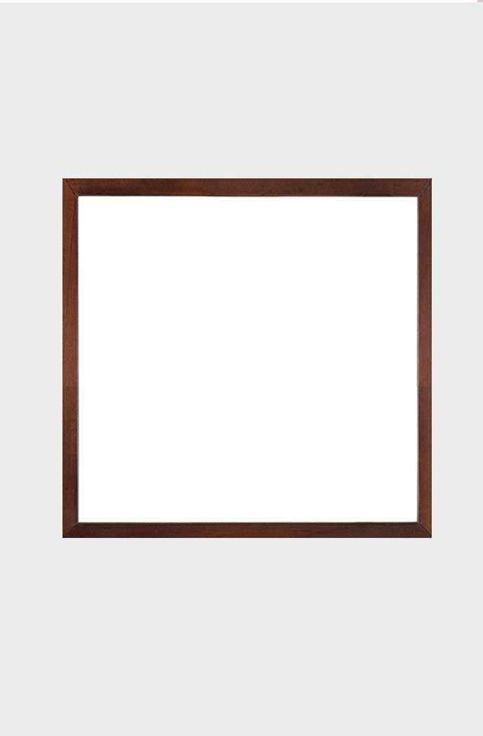 Basic Empty Brown Frame