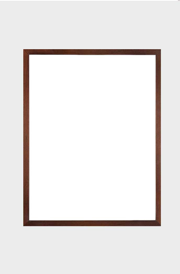 Basic Empty Brown Frame