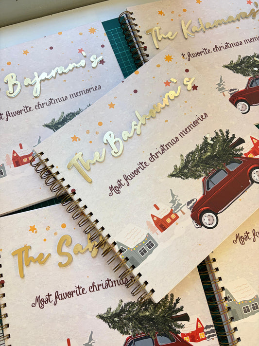 Christmas Family Book