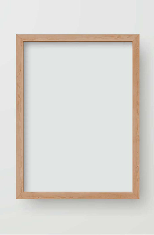 Basic Empty Oak Frame